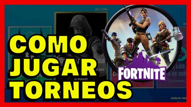 Cómo Jugar Torneos en Fortnite 2024 PROJAKER