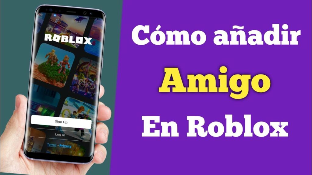 Como buscar amigos en Roblox