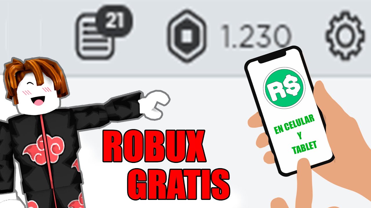 Como comprar robux gratis en Tablet