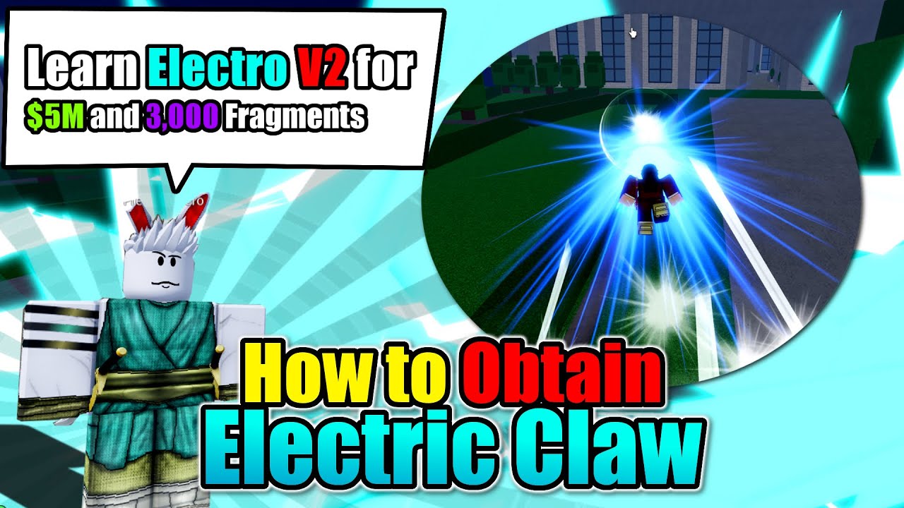Como conseguir el electric claw Blox Fruits