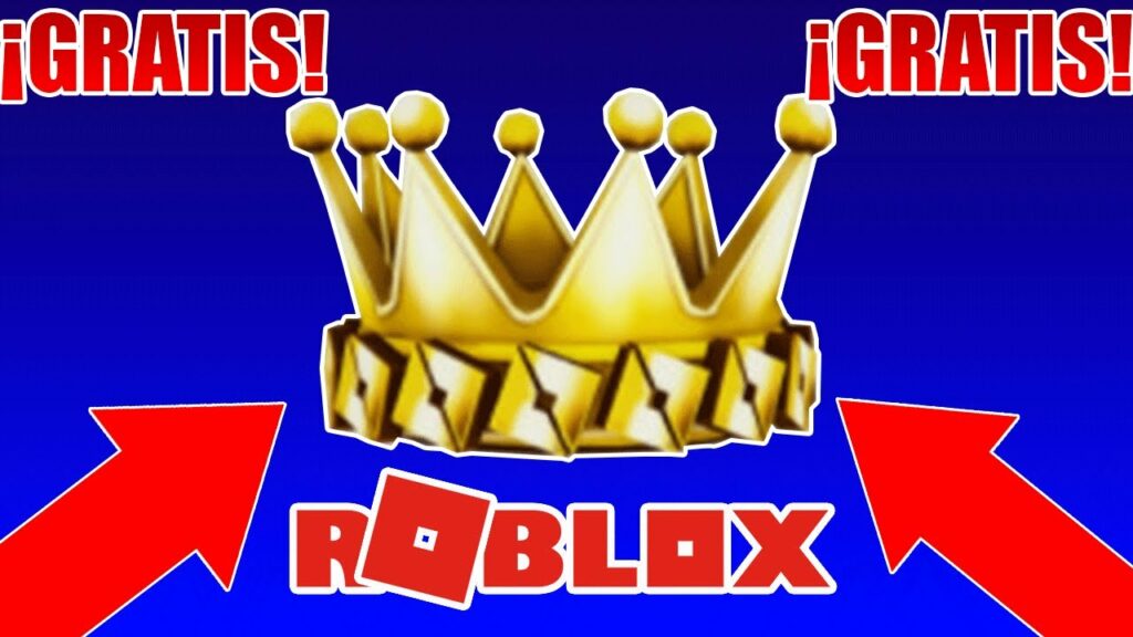 Como conseguir la corona dorada de Roblox
