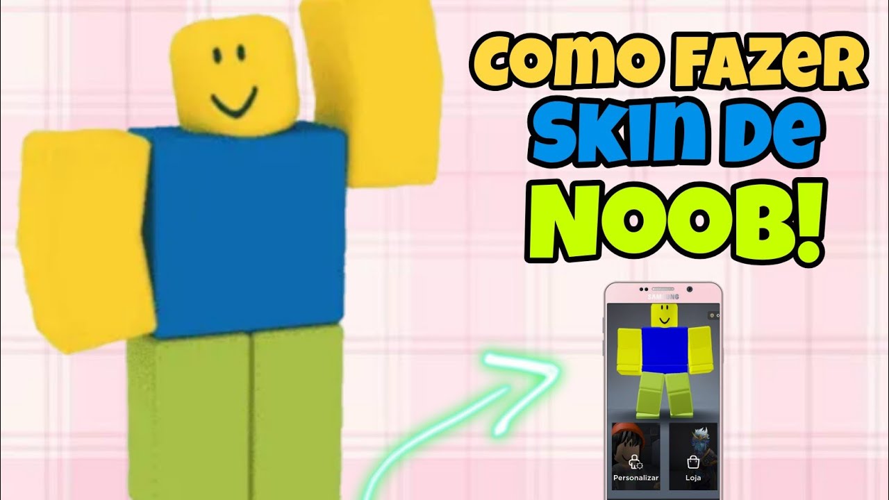 Como crear la skin del noob en Roblox