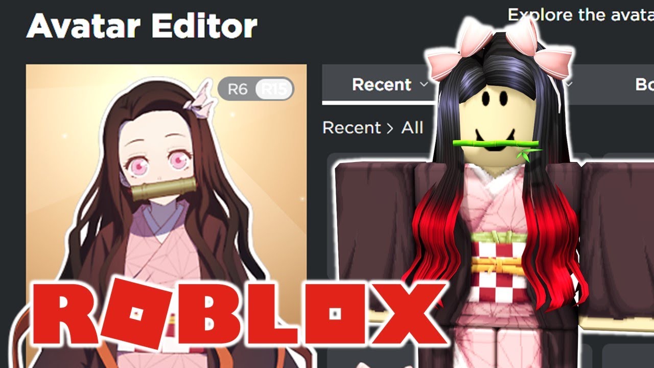 Nezuko Roblox Outfit Id Tanjiro Cosplay Roblox Chao U