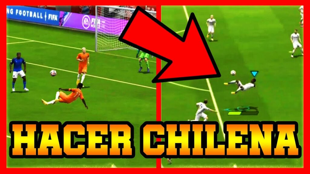 Cómo hacer chilenas en FIFA Mobile