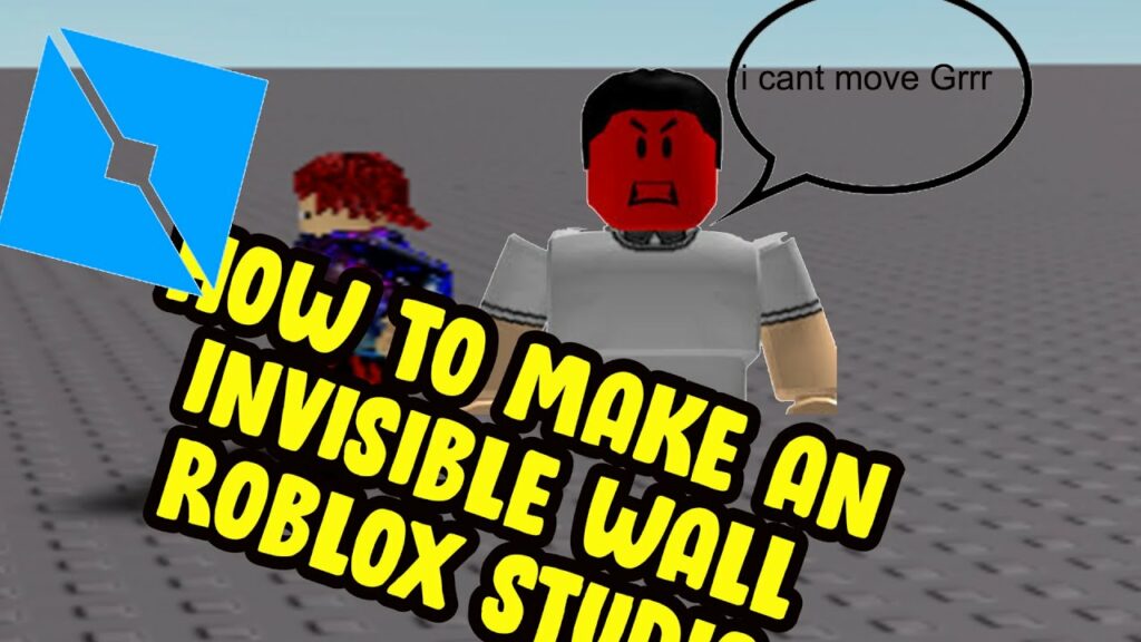 Como hacer una pared invisible en Roblox Studio