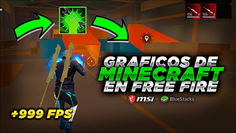 free fire com graficos de minecraft apk