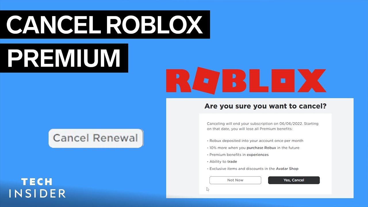 Como quitar el premium de Roblox
