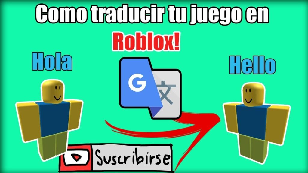 Como traducir Roblox studio a Español