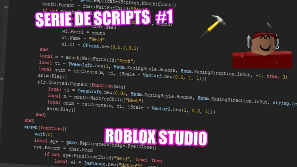 Como usar scripts en Roblox Studio