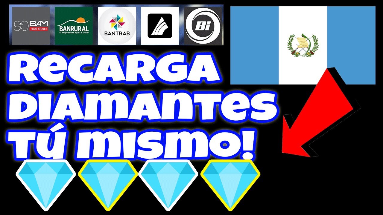 Como vender diamantes Free Fire en Guatemala