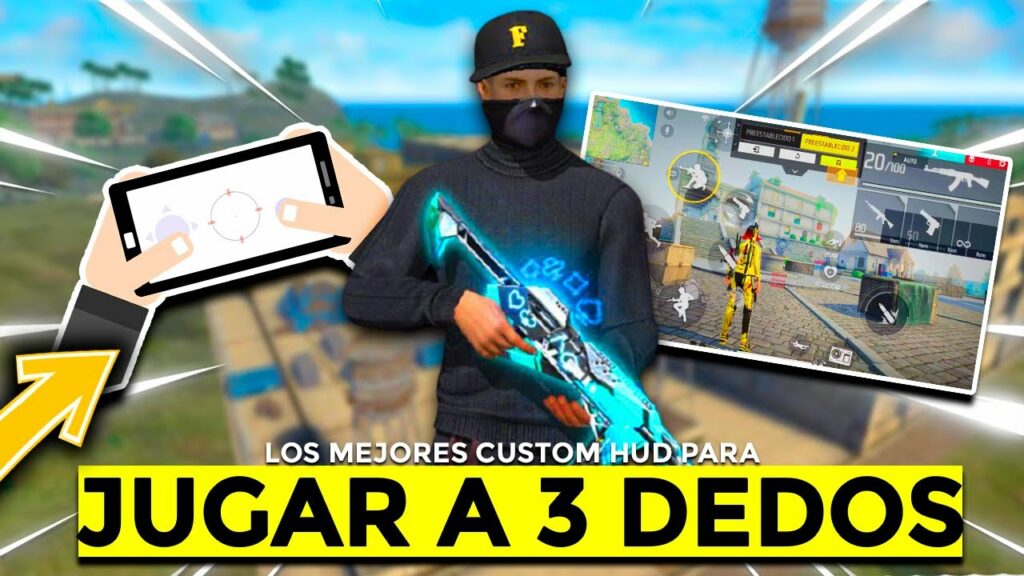 Controles 3 Dedos Free Fire