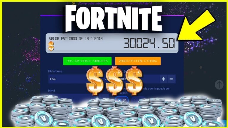 Como Saber Cuanto Vale mi Cuenta de Fornite 2025 - PROJAKER