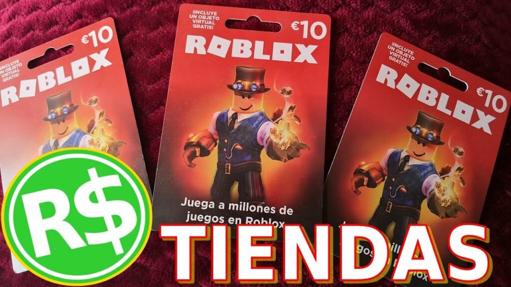 Donde comprar tarjetas de Robux en Perú