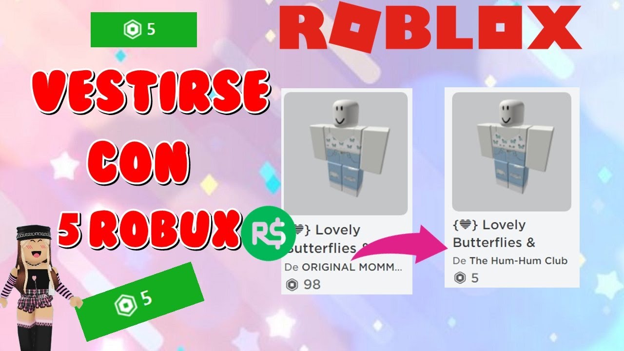 La mejor ropa de Roblox de 5 Robux