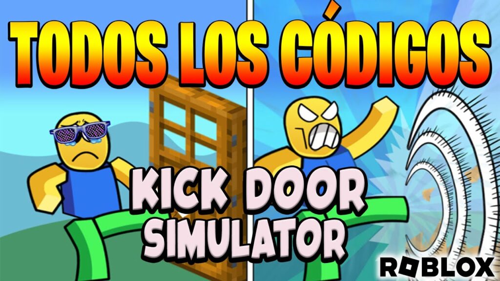 Todos los Códigos de Kick Door Simulator Roblox