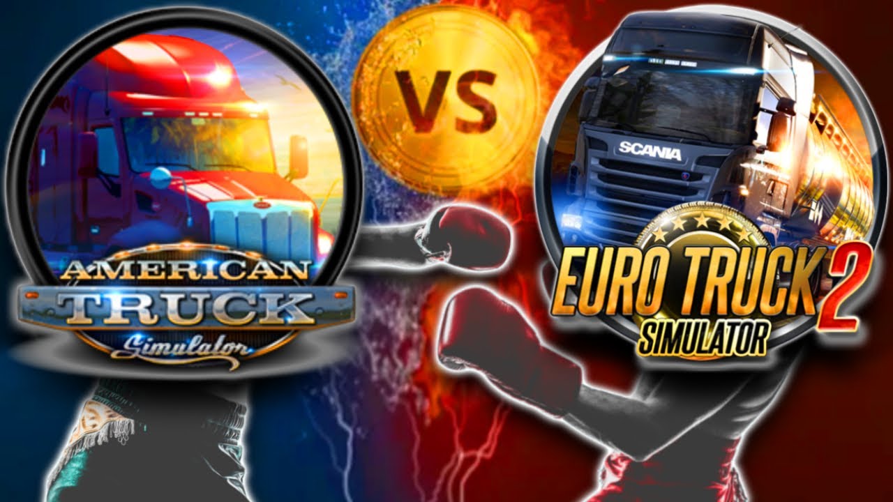 ¿Cuál es Mejor? - American Truck Simulator vs Euro Truck Simulator 2
